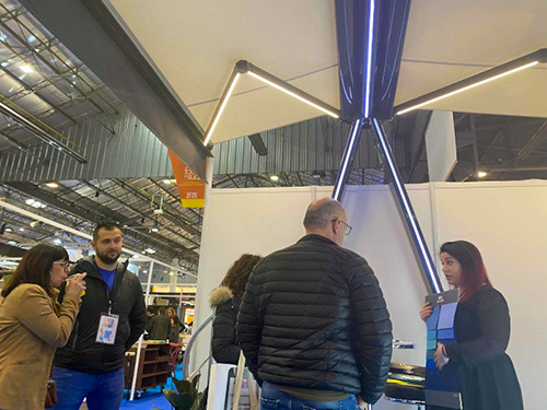 Store banne professionnel pour restaurants, café et hôtels Ici Store présente son store banne pour professionnels au salon Food'in Sud Marseille 2020