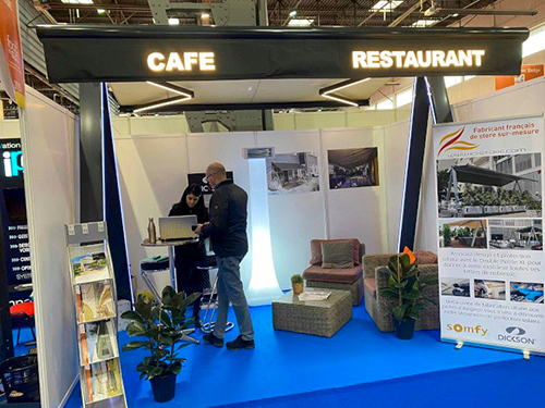 Store banne professionnel CHR Ici Store au salon professionnel Food'in Sud Marseille 2020