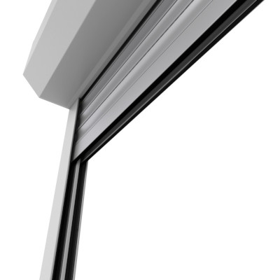 Double coulisse pour moustiquaire de volet Double coulisse pour moustiquaire de volet