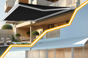 store extérieur bricoman store banne bricoman