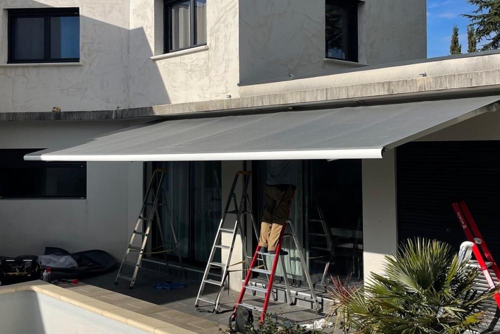 installation store banne nantes store banne nantes