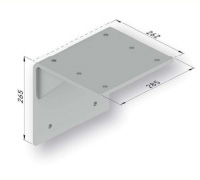 Equerre de fixation plafond storebox400 Equerre plafond storebox400