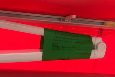 Sangle de stabilisation des bras de store banne Detailles kit rentoilage