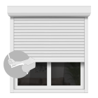 QUALIRENO MANUEL - Volet roulant sur-mesure lames 45 mm