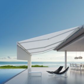 KYMA - Store banne avec lambrequin enroulable