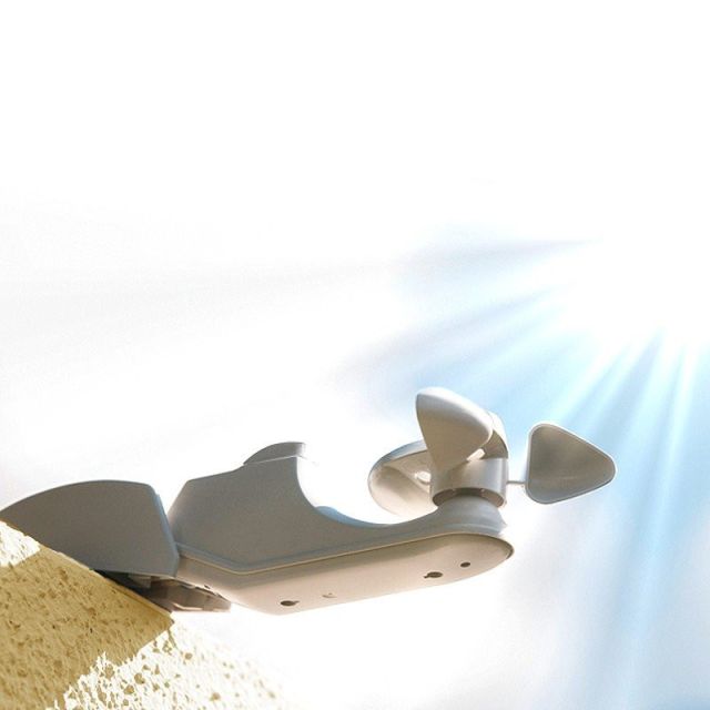 Capteur Vent Somfy Eolis iO pour store banne