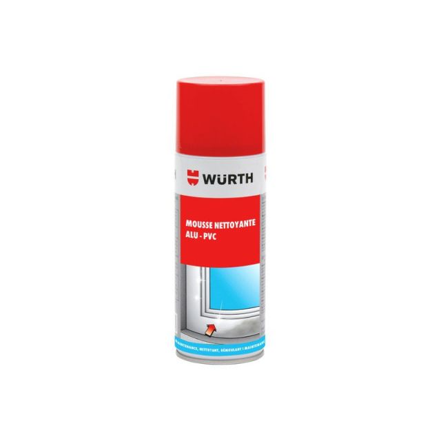 Mousse nettoyante Alu PVC Würth