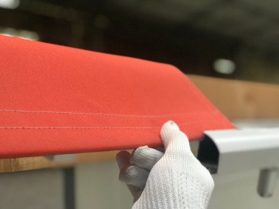 rentoilage de store, toile de store, rentoilage store, réentoilage store, reentoilage de store, reentoilage store, Inserer le toile