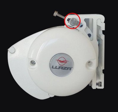 reglage inclinaison store banne, reglage d'un store banne, réglage de l'inclinaison d'un store exterieur Vis latérales