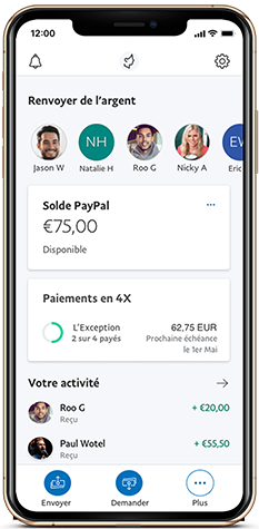 paiement paypal ici store, paiement ici store, facilité de paiement ici store, paiement en trois fois ici store, paiement en 4 fois ici store, Application mobile pay pal