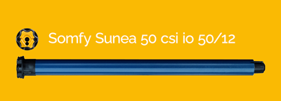 Banner moteur somfy sunea IO