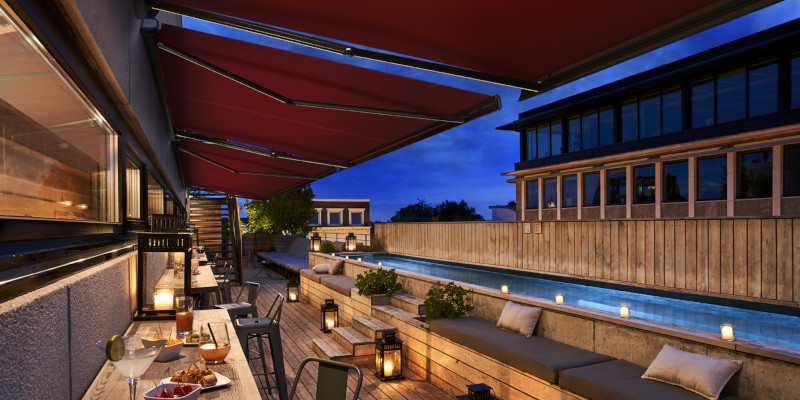 confection de store banne, couture de toile de store, serafil, usine fabrication store banne, toile sur mesure, fil industriel Stores banne sur mesure